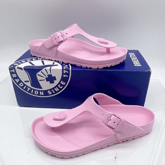 Birkenstock Gizeh Essentials Sandals Fondant Pink EVA EU 37 Womens US 6- 6.5 R - Picture 2 of 12